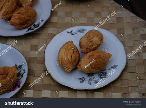 Selective Focus Malay Traditional Puff Called Stock Photo 2264912543