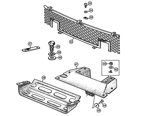 Grille Fittings Rubber Bumper Mgb Mgb Gt Moss