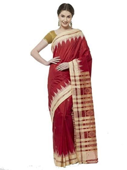 Odisha Handloom Sambalpuri Women Silk Handloom Saree JioMart