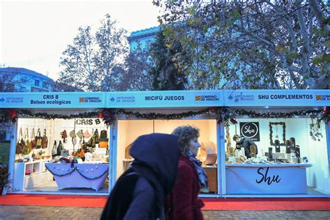 Fotos I Feria Navide A De Artesan A Aragonesa En La Plaza De Los Sitios