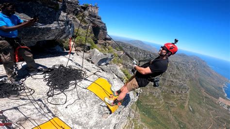 Abseil Table Mountain Cape Town Activity In