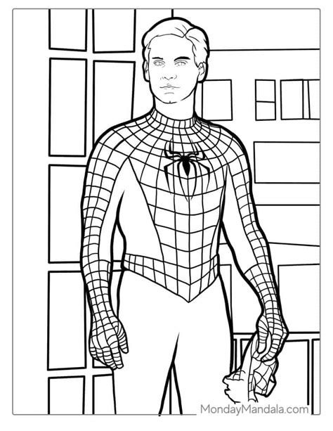 16 Coloring Pages Spiderman Georgiakrish