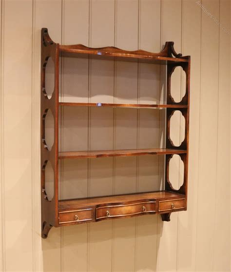 Antiques Atlas Mahogany Wall Shelves