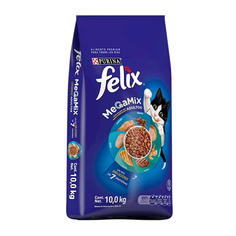 Alimento Para Gatos Purina Felix Megamix 10 Kg Walmart En Línea