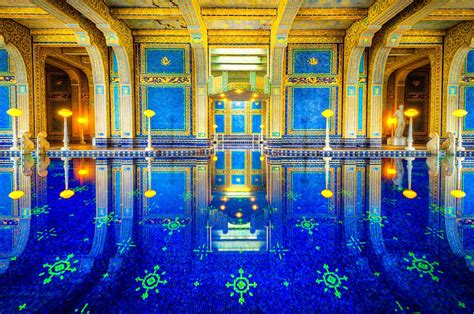 The Roman Pool At Hearst Castle San Simeon California