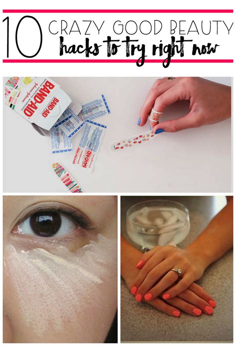 10 Crazy Good Beauty Hacks To Try Right Now