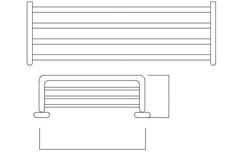 Bathroom Towel Rack Details In AutoCAD Dwg File Cadbull