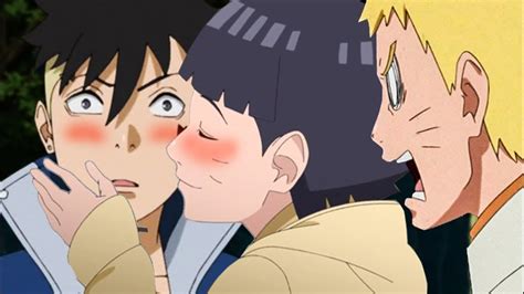 KAWAKI BEIJA HIMAWARI EM BORUTO VEJA COMO FOI Boruto Episódio 294