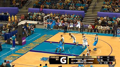 Nba 2k13 Vs Hornets A Estreia A Mvp Youtube