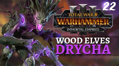 TREES Vs BIRDS Immortal Empires Total War Warhammer 3 Wood Elves