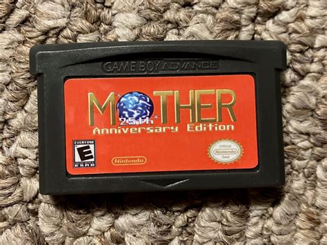 Mother 25th Anniversary Edition Nintendo Game Boy Advance GBA Video ...