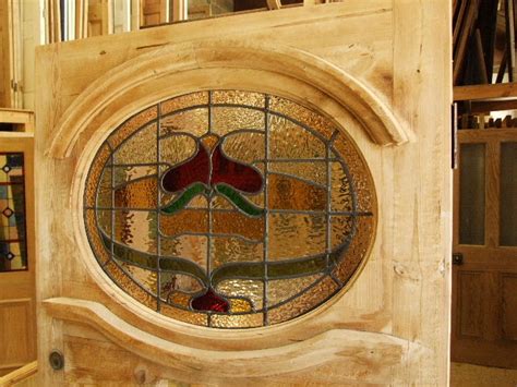 S Reclaimed Stained Glass Front Door Stained Glass Doors Company