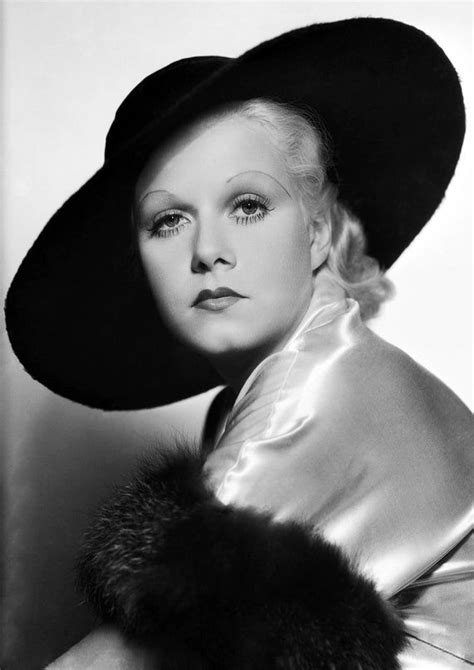 Jean Harlow Monochrome Photo Print 05 A4 Size 210 X 297mm 8 5 X 11 75