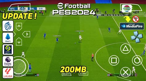 Rilis Efootball Pes 2024 Ppsspp Ukuran Kecil Liga Indonesia Dan Liga