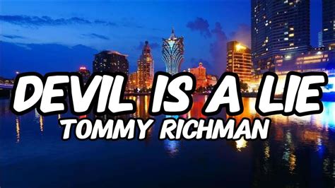 Tommy Richman DEVIL IS A LIE Lyrics YouTube