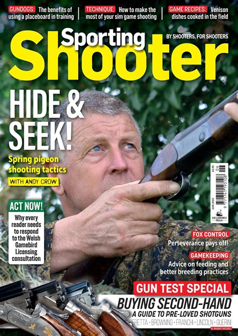 Sporting Gun Magazine June 2023 Sporting Shooter Back Issue