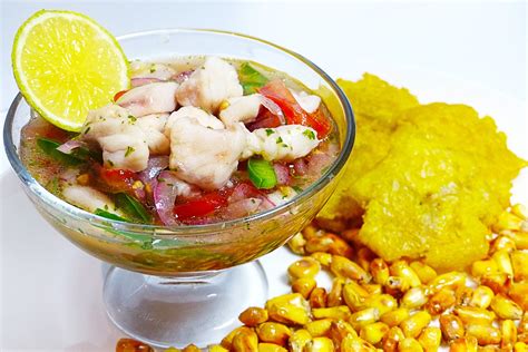 Ceviche De Pescado Estilo Hondureño