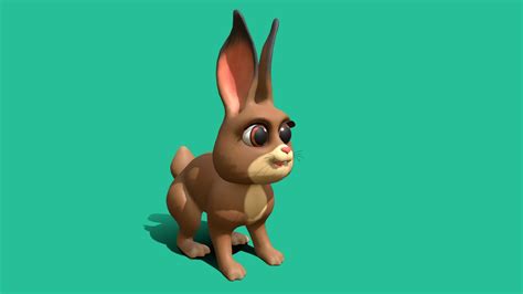 Cartoon Small Rabbit Buy Royalty Free 3D Model By 3DAnvil Cec58da