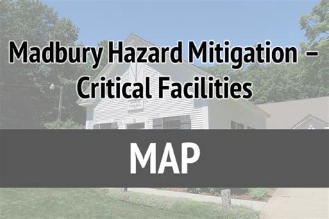 Madbury Hazard Mitigation Plan Critical Facilities Map Strafford