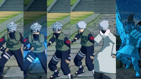 Naruto Storm Connections All Kakashi Hatake 6th Hokage Complete