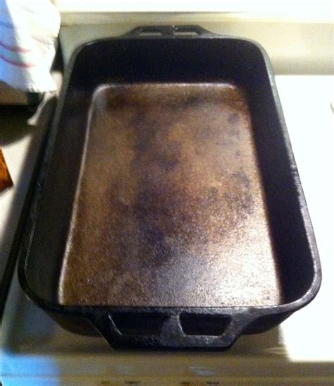 The Hidden Pantry Restoring A Vintage Cast Iron Roasting Pan