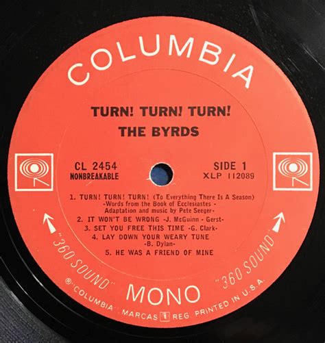 The Byrds - Turn! Turn! Turn! (1965, Vinyl) | Discogs