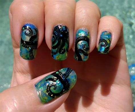 Octopus Nail Art