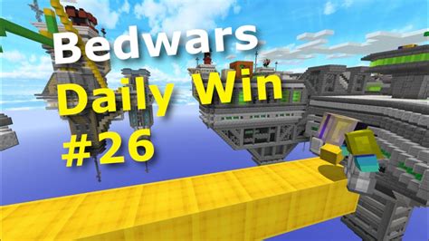 Bedwars Daily Win 026 Hypixel Bedwars YouTube