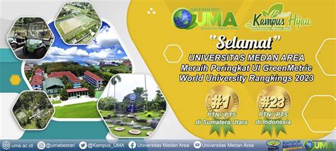 UMA Raih Posisi Ke 23 Dalam UI GreenMetric World University Ranking