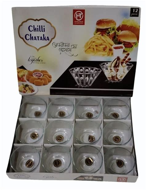 12 Piece Glass Bowl Set Capacity 250 Ml At Rs 85 Set In Firozabad