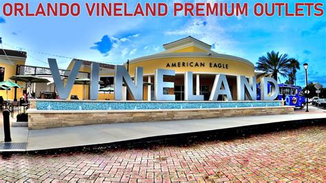 Shopping At The Orlando Vineland Premium Outlets In Orlando Florida