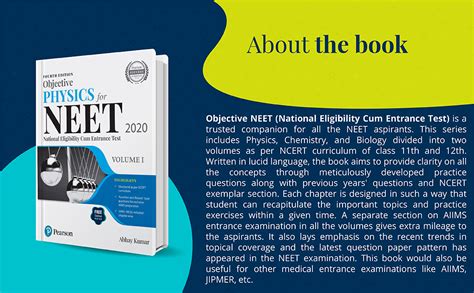 Buy Objective Physics For NEET 2020 Volume 1 Fourth Edition By