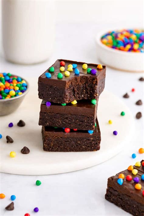 No Bake Vegan Cosmic Brownies Purely Kaylie