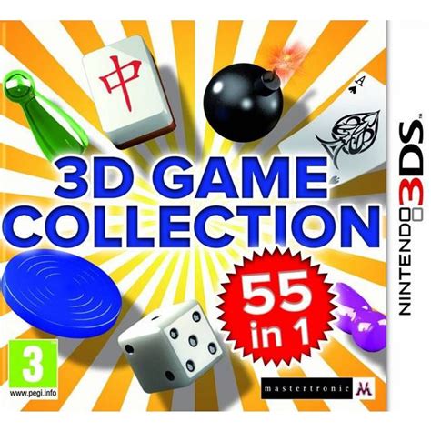 Nintendo 3ds Cia Game 3d Game Collection 55 In 1 Usa Shopee