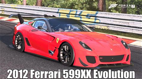 2012 Ferrari 599xx Evolution 866kw No Traction Forza 7 Youtube