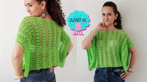 Blusa Calada A Crochet Todas Las Tallas Youtube