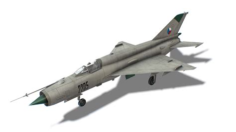 Mig 21 Fishbed Jet Fighter Aircraft 3d Model By Freakgames 5ff85b9