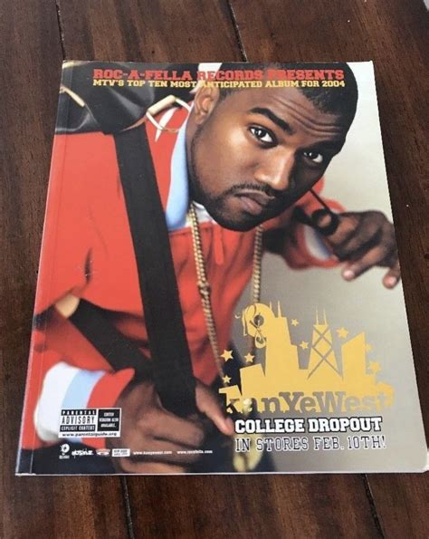 Kanye West College Dropout Poster