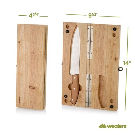 Folding Cutting Board With Knife (New) – wealers