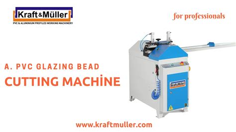 Automatic UPVC Glazing Bead Cutting Machine YouTube