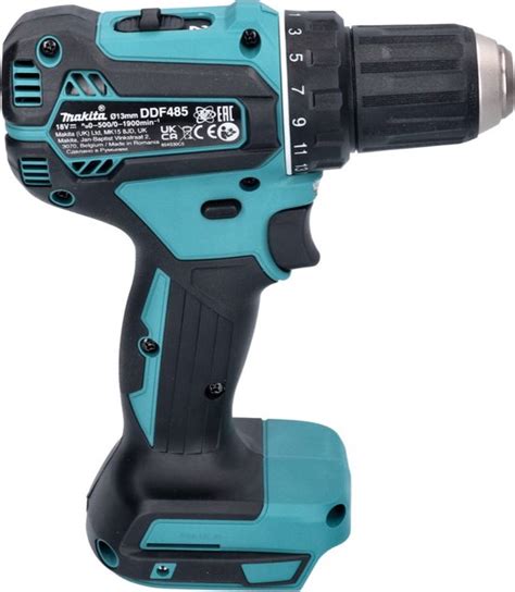 Makita DDF 485 T1 Accuboormachine 18 V 50 Nm Borstelloos 1x