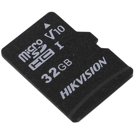 Карта памяти Hikvision HS TF C1 STD 32G Adapter microSDHC 32 ГБ HS TF