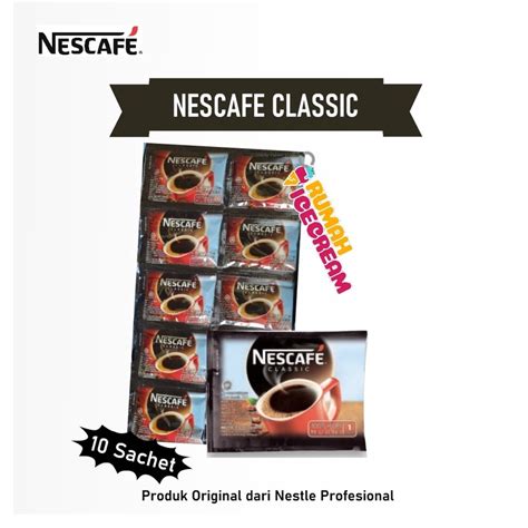 Jual Classic Sachet 2g Nescafe Shopee Indonesia