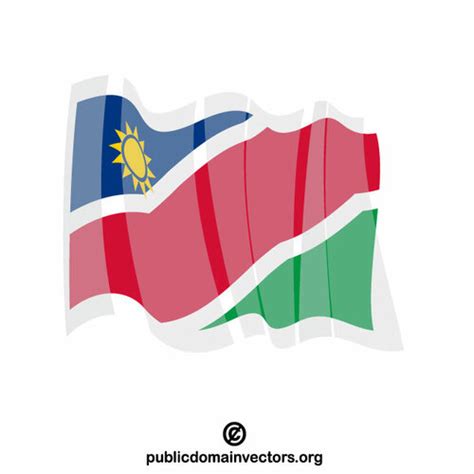 Namibia national flag | Public domain vectors