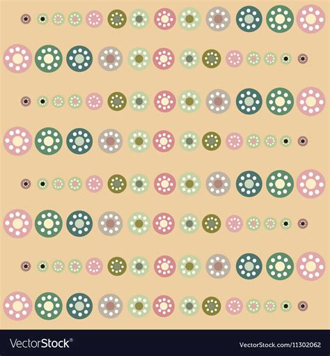 Beautiful pastel circles background Royalty Free Vector