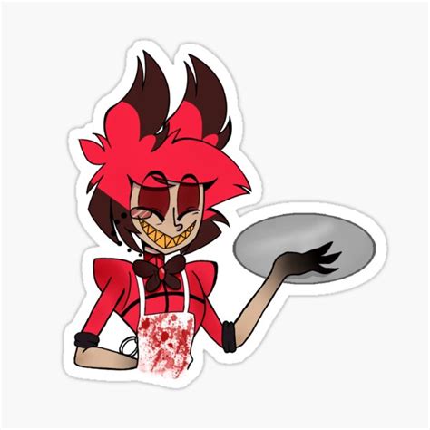 Alastor Hazbin Hotel Stickers | Redbubble