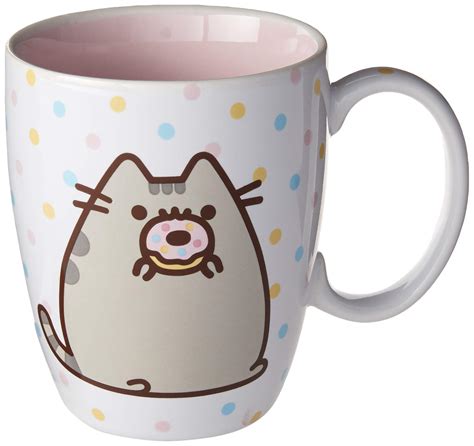 Pusheen By Our Name Is Mud “pusheen Kitties” Stoneware Coffee Mug And Coaster T Set 12