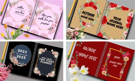 Unique Notebook Cover Journal Planner And Pages For Kdp By Yousafgreat Fiverr