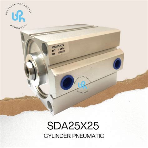 Jual Sda X Compact Air Cylinder Pneumatic Sda X Sda X