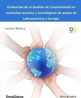 Libro Evidencias De La Gesti N Del Conocimiento En Contex Envío gratis